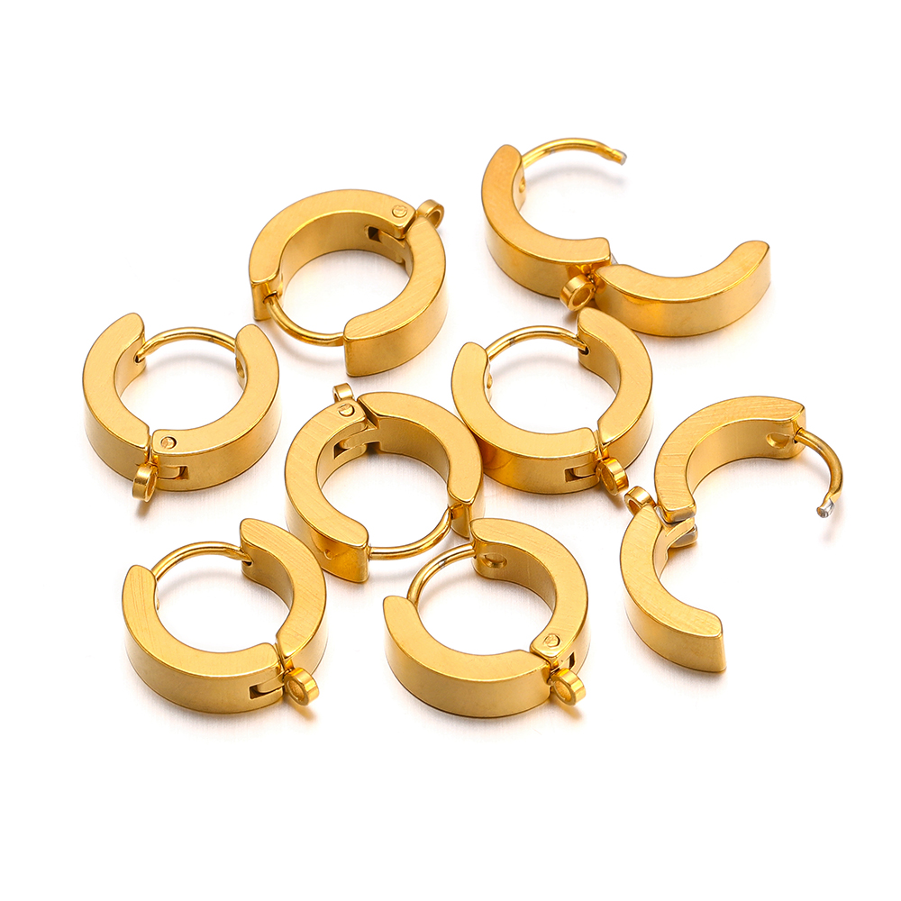 Diapering - Boucles d'oreilles Glod Huggie Hoop en