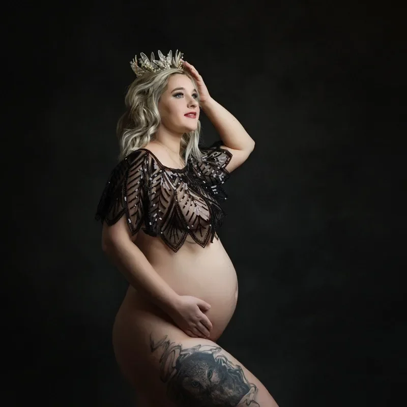 Maternity Wear - Cape de photographie de maternité, hauts