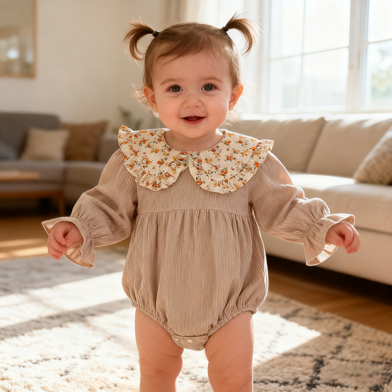 Printemps Vintage nouveau-né i - Newborn Baby Girl Romper Floral avis et prix