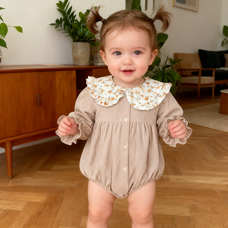 Printemps Vintage nouveau-né i - Newborn Baby Girl Romper Floral avis et prix