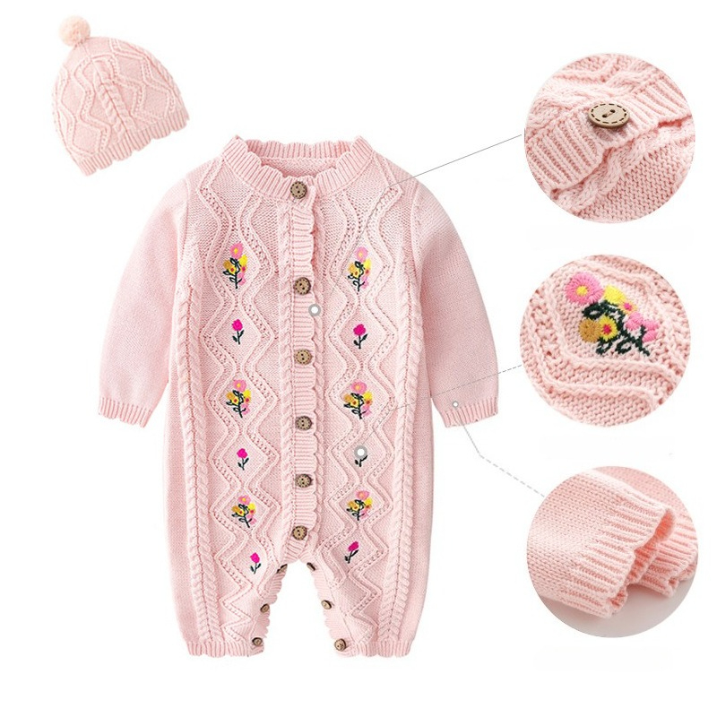 Combinaison pour bébé fille no - Newborn Baby Girl Romper Floral avis et prix
