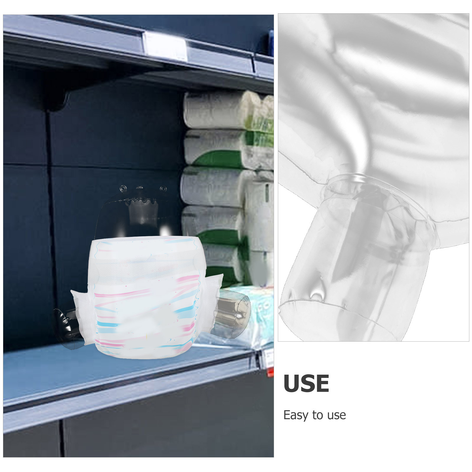 2 présentoirs gonflables pour  - Diapering avis et prix
