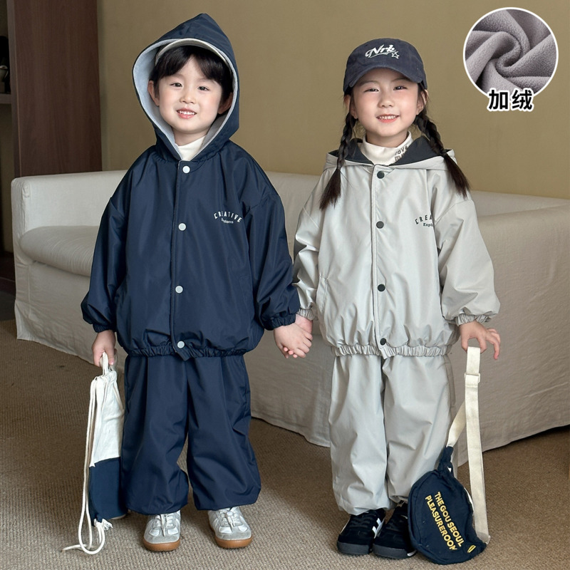 Ensemble 2 pièces à capuche po - Toddler Boy Winter Fleece Jacket avis et prix