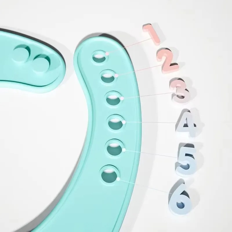 PANGDUBE Bavoirs pour bébé en  - Waterproof Baby Bibs Silicone avis et prix
