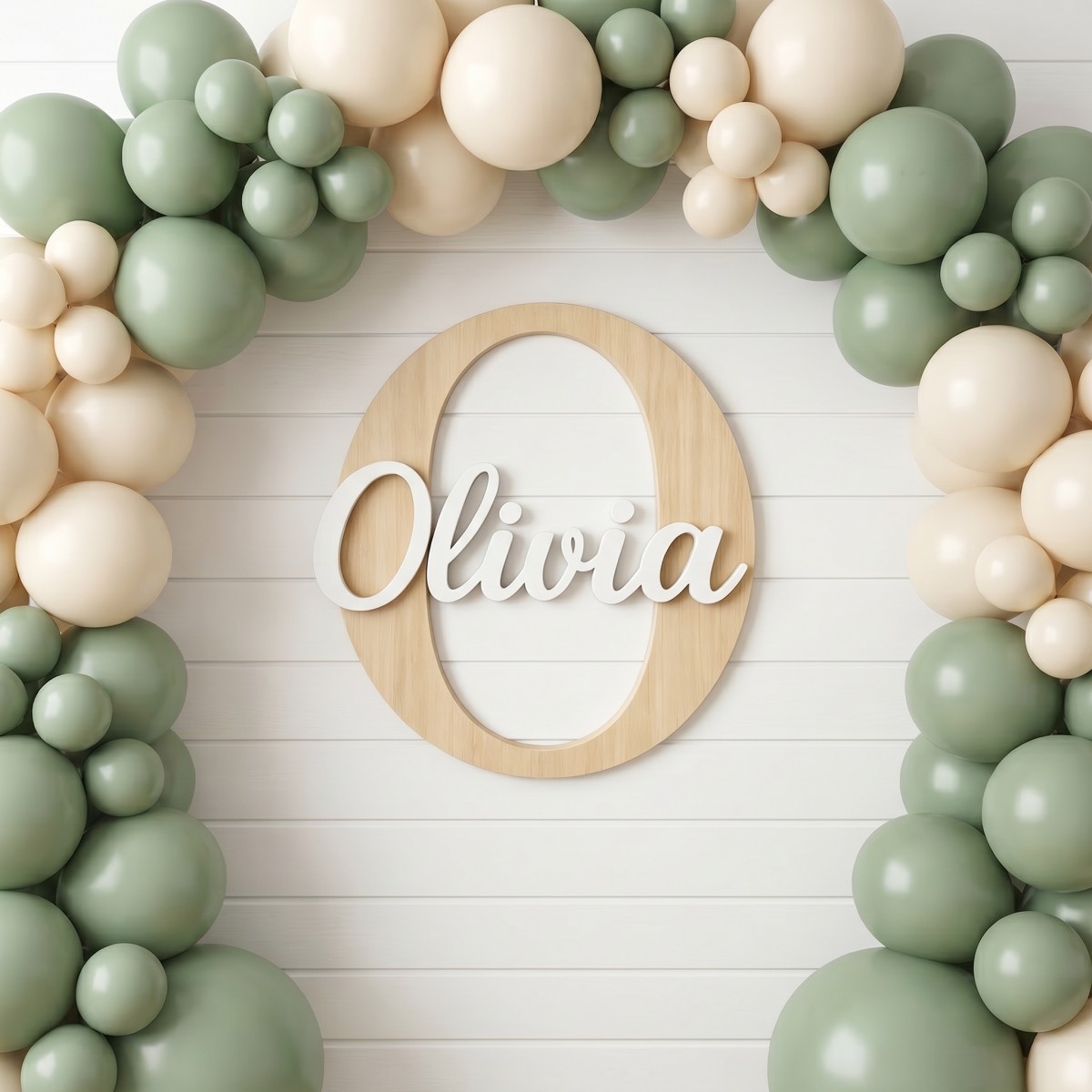 1 plaque nominative en bois mi - Nursery avis et prix