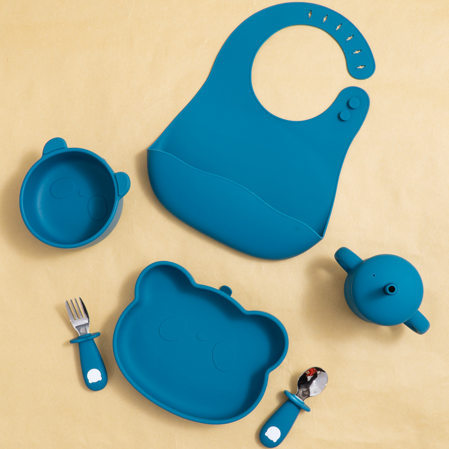Ensemble bavoir en silicone im - Waterproof Baby Bibs Silicone avis et prix