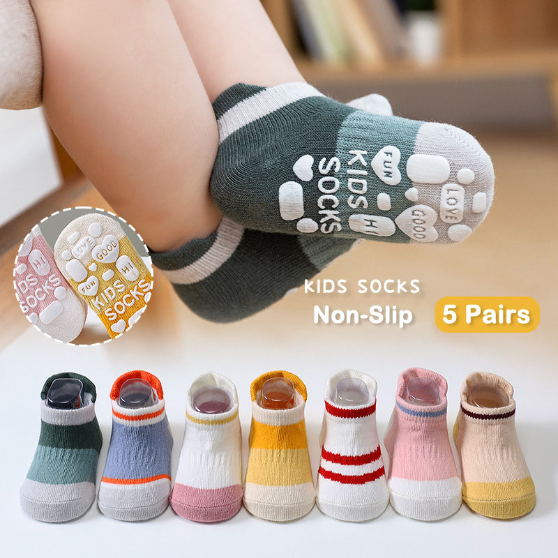 Chaussettes décontractées non  - Unisex Baby Socks Non Slip avis et prix
